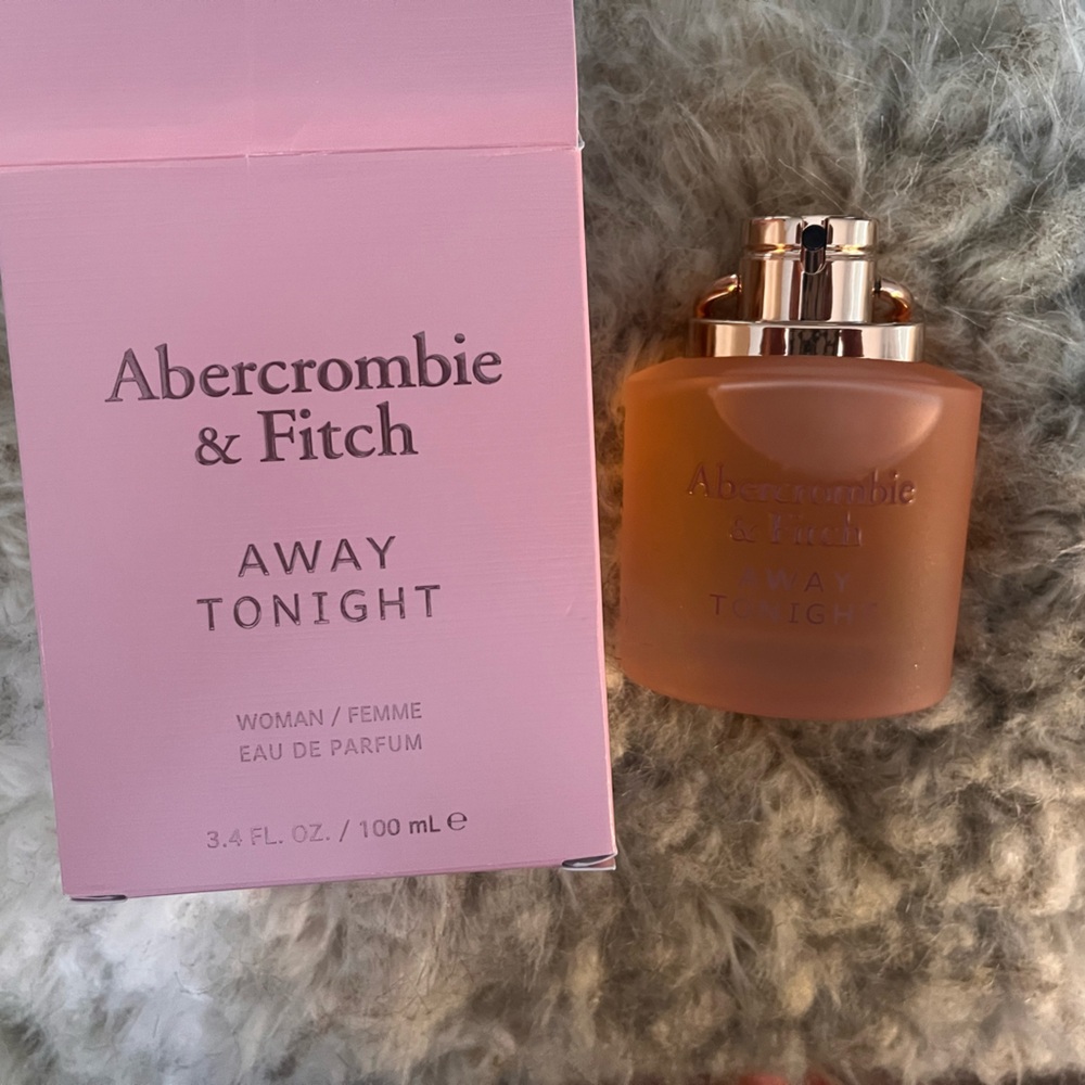Abercrombie & Fitch Away Tonight Eau de Parfum 3.4 oz.Orange and Gold New in box